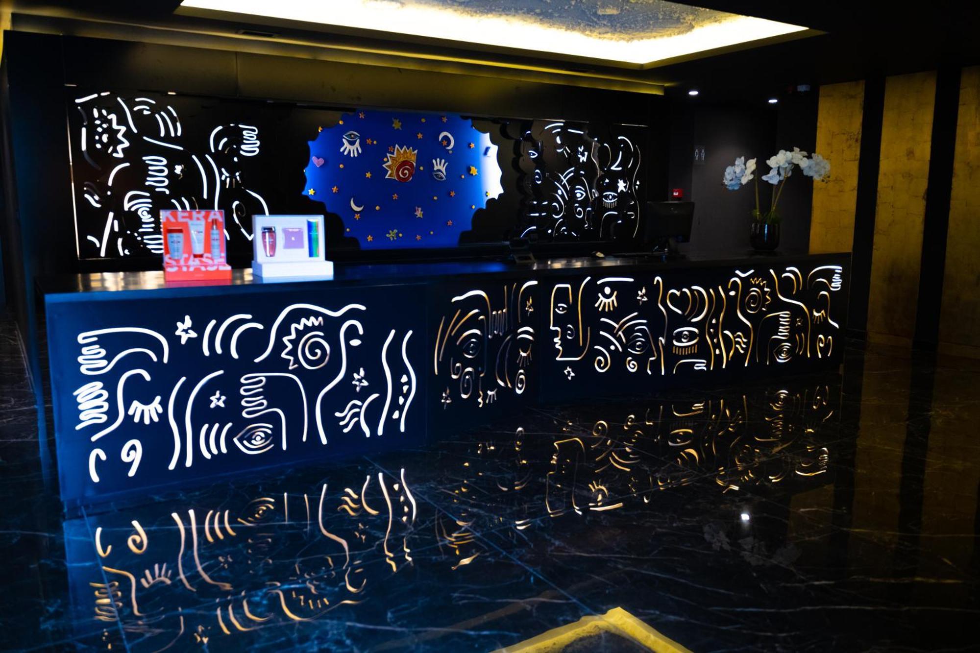 Arka Art Hotel Kashari المظهر الخارجي الصورة The lobby of the hotel